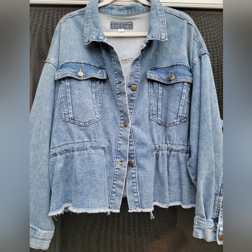 Maurices Women's Denim Jacket 2X